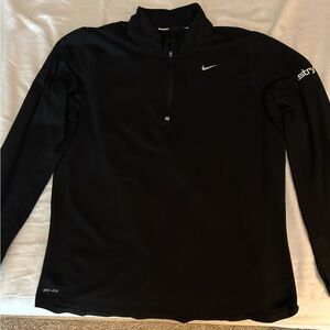 Nike Black Long Sleeve Dri-FIT Shirt